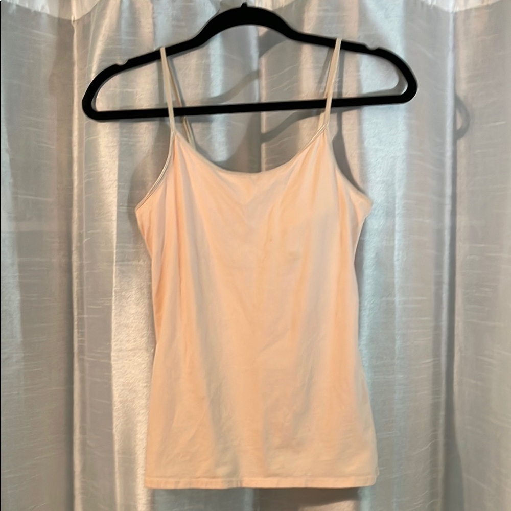 Peach Spaghetti Strap Tank Top